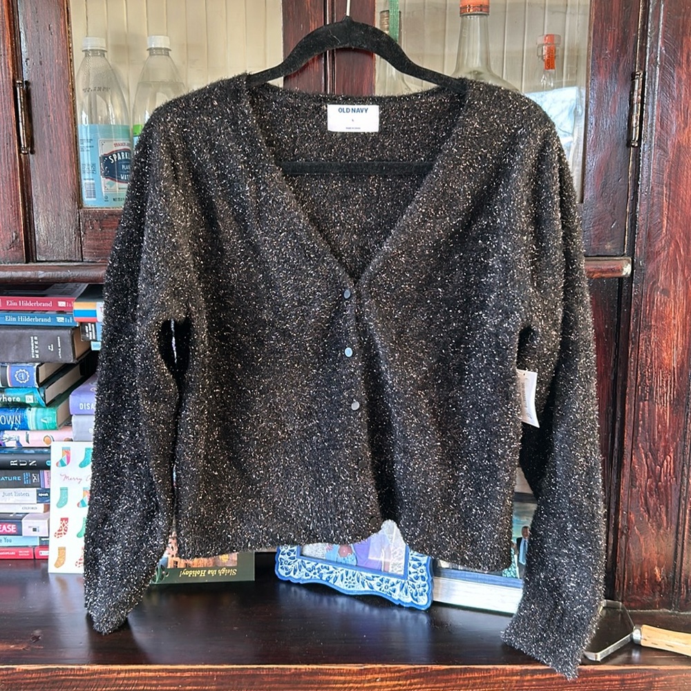 Old navy glitter cardigan
